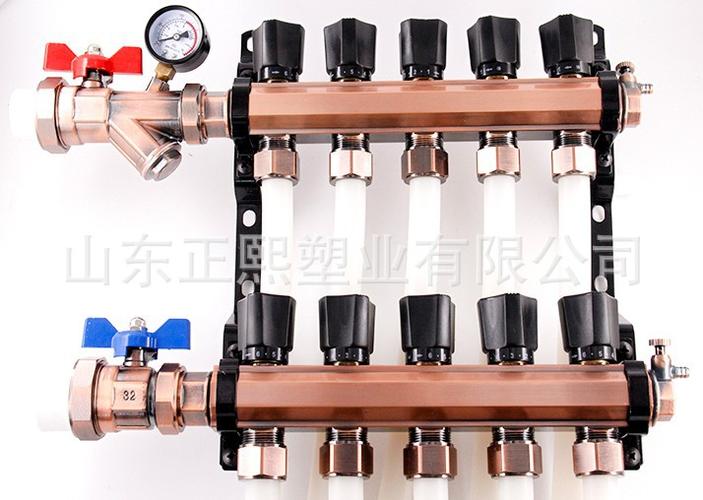 厂家销售分水器地暖 分水器地热管集水器 地暖分水器